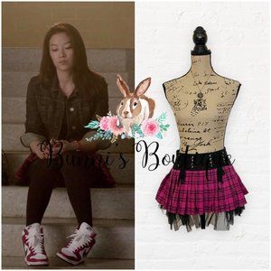 Kira Yukimura's Royal Bones Pleated Mini Sz M Skirt Teen Wolf
